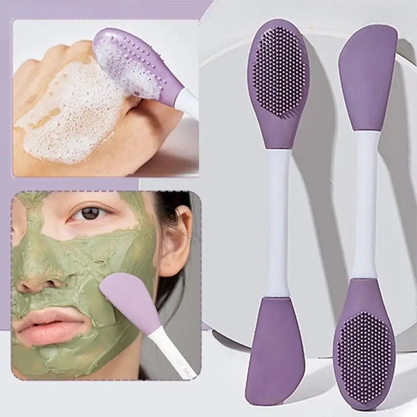 Kyutee Facial Mask Brush - Flexible Silicon Material