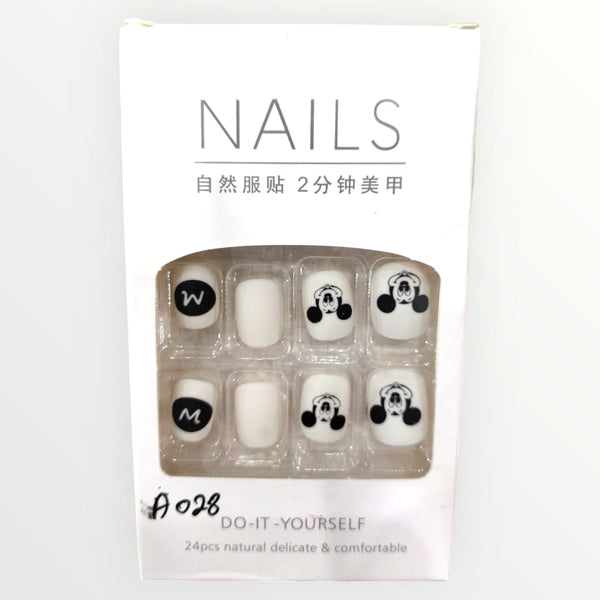 Mickey Mouse Disney - Press On Artificial Finger Nails