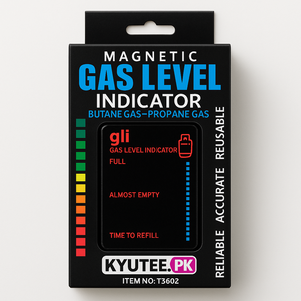 Gas Level Click Magnetic Gas Level Indicator for Cylinders - Reusable – Kyutee.Pk